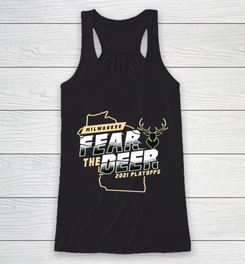 Fear Deer Milwaukee Bucks Finals Champs Racerback Tank