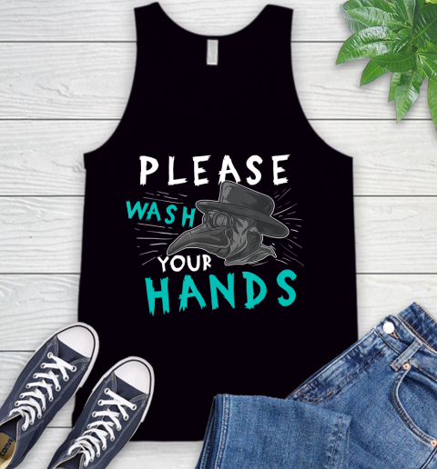 Nurse Shirt Washing Hands Please Wash Your Hand Plague Hygiene T Shirt Tank Top