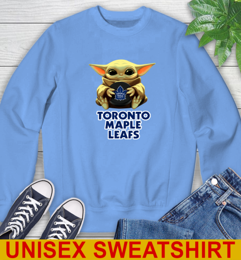 NHL Hockey Toronto Maple Leafs Star Wars Baby Yoda Shirt 35