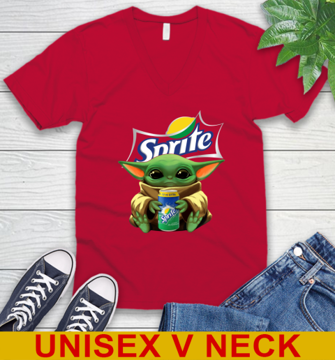 Star Wars Baby Yoda Hugs Sprite Soft Drink Shirt 55