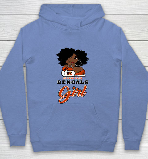 Cincinnati Bengals Girl NFL Youth Hoodie 10