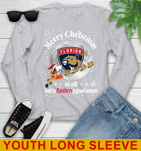 Florida Panthers Merry Christmas To All And To Panthers A Good Season NHL Hockey Sports Youth Long Sleeve 5