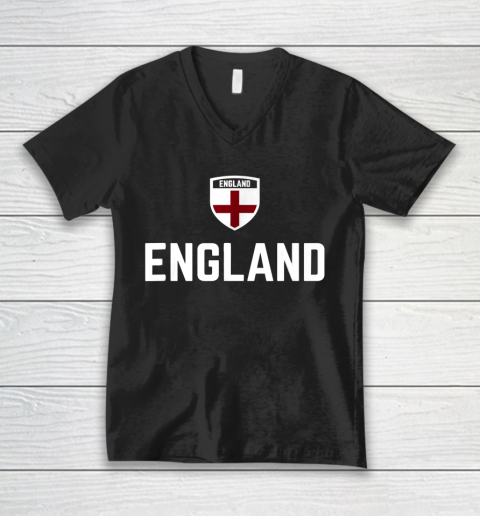England Soccer Jersey 2020 2021 Euro Funny England Football Team V-Neck T-Shirt