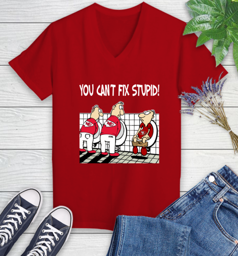 You Can't Fix Stupid Funny Kansas City Chiefs NFL Shirts 79