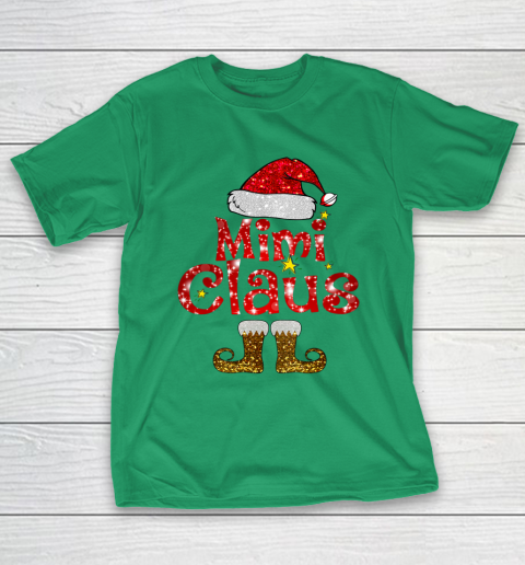 Funny Santa Mimi Claus Merry Christmas T-Shirt 5