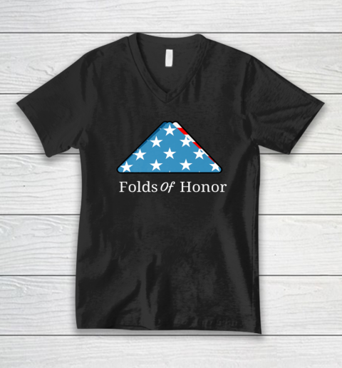 Dan Bongino Folds Of Honor V-Neck T-Shirt