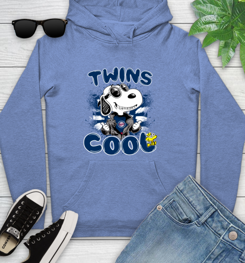 MLB Baseball Minnesota Twins Cool Snoopy Shirt Youth Hoodie 11
