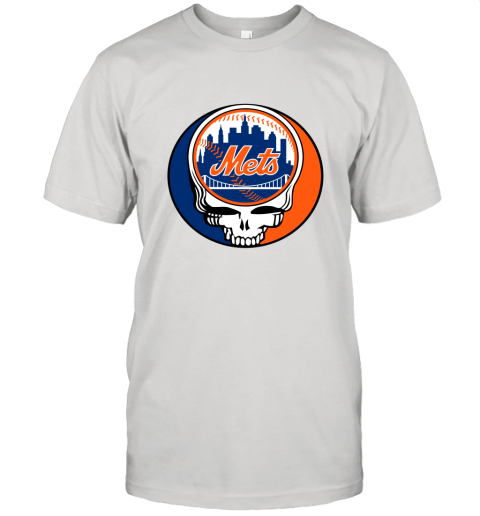 New York Mets The Grateful Dead Baseball MLB Mashup Unisex Jersey Tee