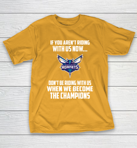NBA Charlotte Hornets Basketball We Become The Champions T-Shirt 2