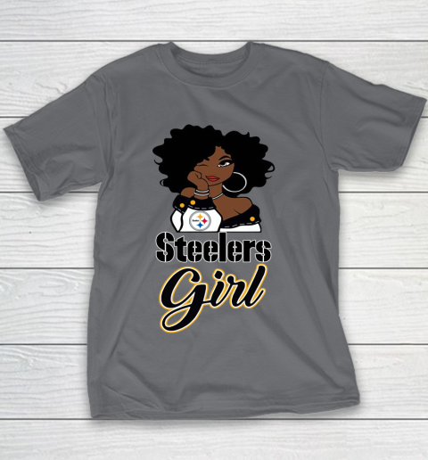 Pittsburgh Steelers Girl NFL Youth T-Shirt 8