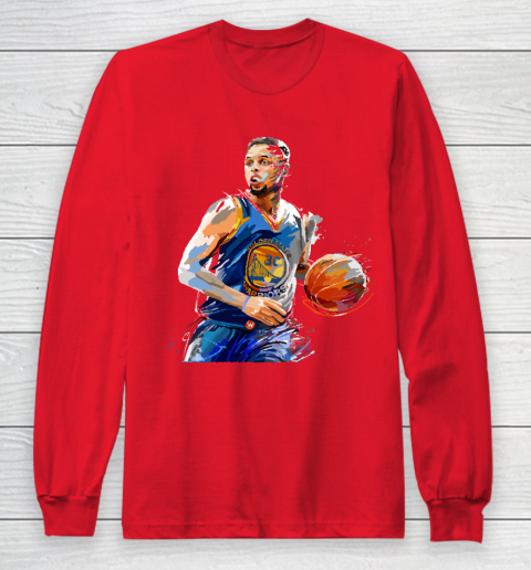 Stephen curry hotsell long sleeve shirt