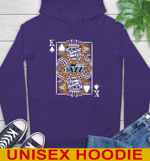 Utah Jazz NBA Basketball The King Of Spades Death Cards Shirt Hoodie 5