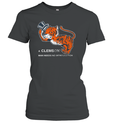 Tigertown Graphics Clemson Man Fleece Women's T-Shirt
