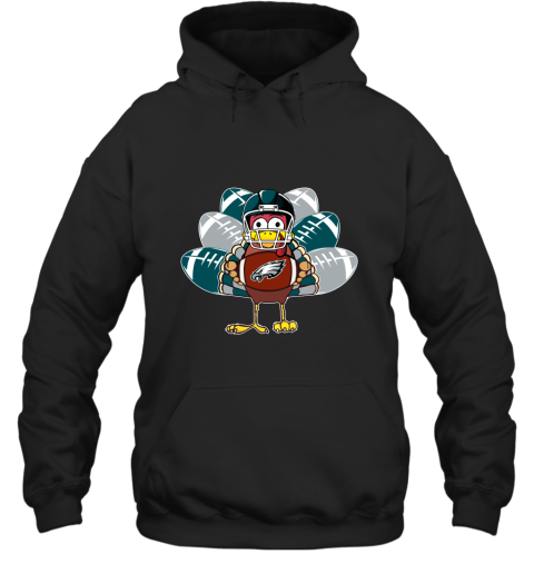 Philadelphia Eagles Turkey Football Thanksgiving Hoodie