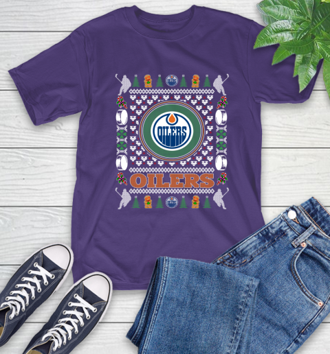 Edmonton Oilers Merry Christmas NHL Hockey Loyal Fan Ugly Shirt 5