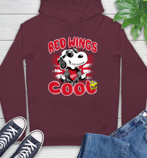 NHL Hockey Detroit Red Wings Cool Snoopy Shirt Hoodie 7 NHL Hockey Detroit Red Wings Cool Snoopy Shirt Hoodie - Image 7