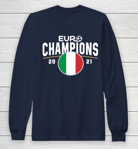 Italy Euro Champions 2020 2021 Football Italia Long Sleeve T-Shirt 10