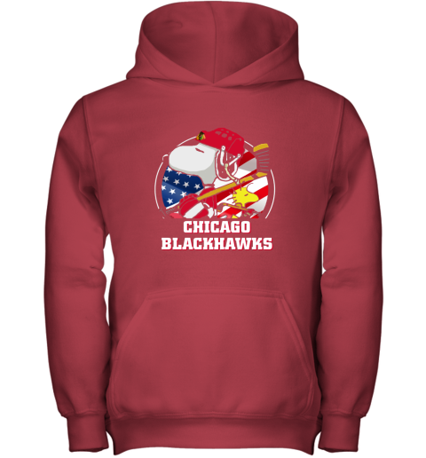 mtgv-chicago-blackhawks-ice-hockey-snoopy-and-woodstock-nhl-youth-hoodie-43-front-red-480px