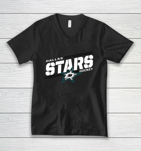 Dallas Start Hockey V-Neck T-Shirt