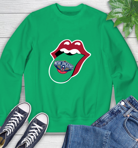 New Orleans Pelicans NBA Basketball Lips I Root For My Team Adoring Fan 30