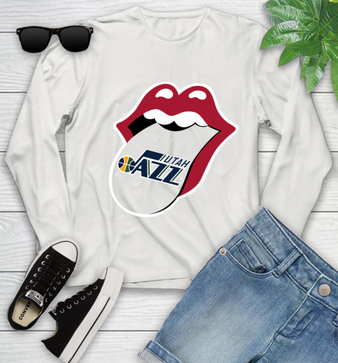 Utah Jazz NBA Basketball Lips I Root For My Team Adoring Fan 136