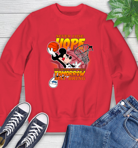 Orlando Magic NBA Basketball Mickey Disney Never Lose Hope Sweatshirt 10