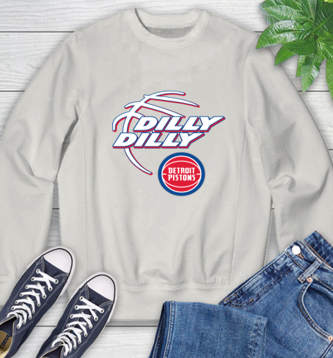 NBA Detroit Pistons Dilly Dilly Basketball Sports Sweatshirt 12