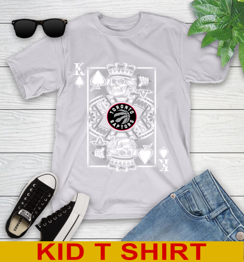 Toronto Raptors NBA Basketball The King Of Spades Death Cards Shirt Youth T-Shirt 4