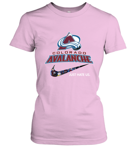 NHL Team Colorado Avalanche x Nike Just Hate Us Hockey Women's T-Shirt