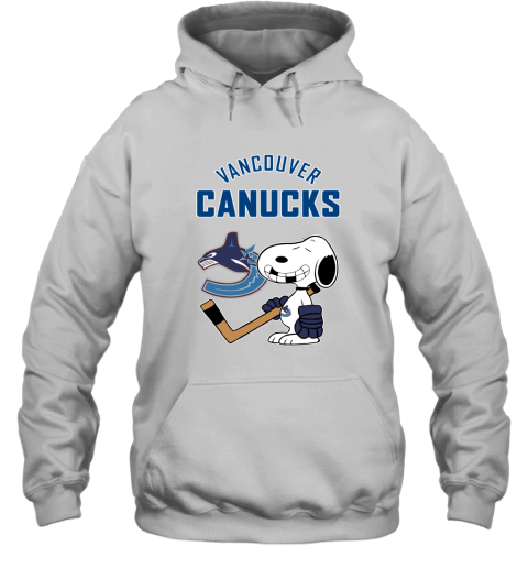Vancouver Canucks Ice Hockey Broken Teeth Snoopy NHL Hoodie