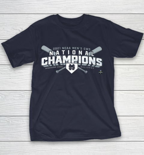 Mississippi State National Championship 2021 Youth T-Shirt 2