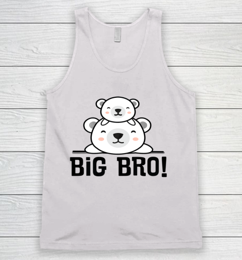Big Bro Announcement Bear Cute Brother Tank Top