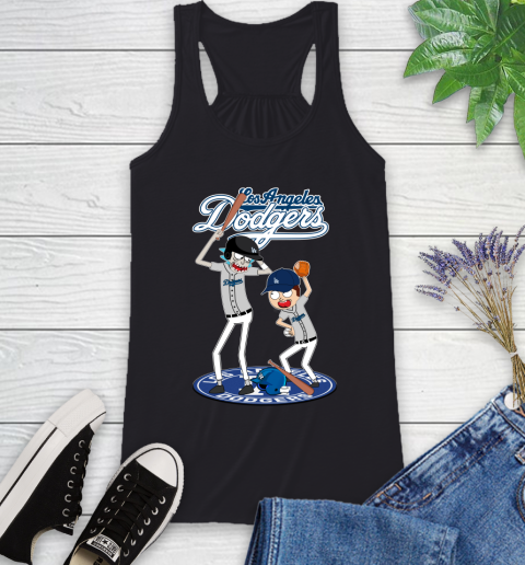 MLB Los Angeles Dodgers Rick And Morty Baseball 38