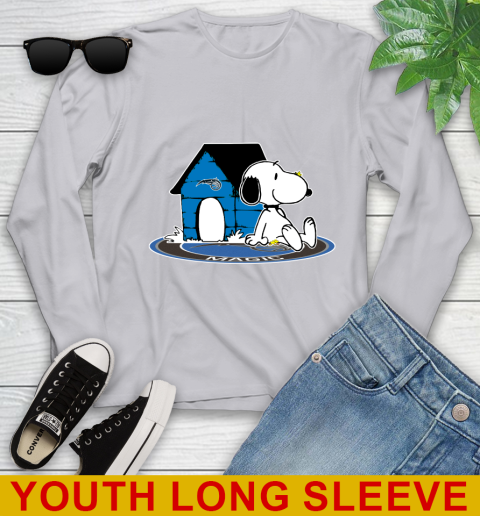 NBA Basketball Orlando Magic Snoopy The Peanuts Movie Shirt Youth Long Sleeve 6