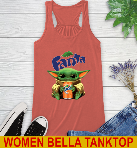 Star Wars Baby Yoda Hugs Fanta Soft Drink Shirt 40
