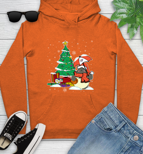Oklahoma City Thunder NBA Basketball Cute Tonari No Totoro Christmas Sports Youth Hoodie 4