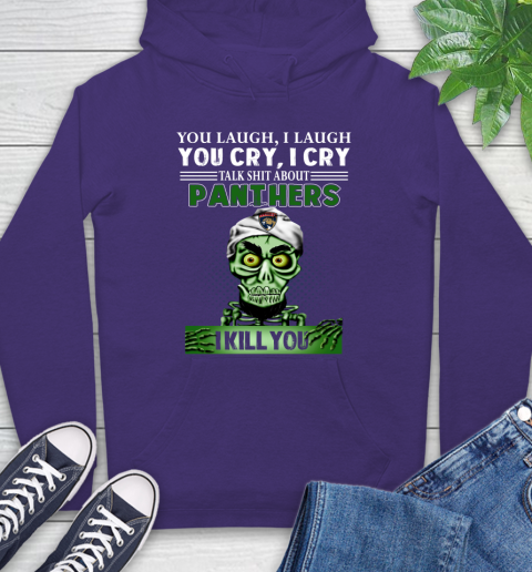 NHL Talk Shit About Florida Panthers I Kill You Achmed The Dead Terrorist Jeffrey Dunham Hockey Hoodie 5