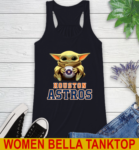 MLB Baseball Houston Astros Star Wars Baby Yoda Shirt 46