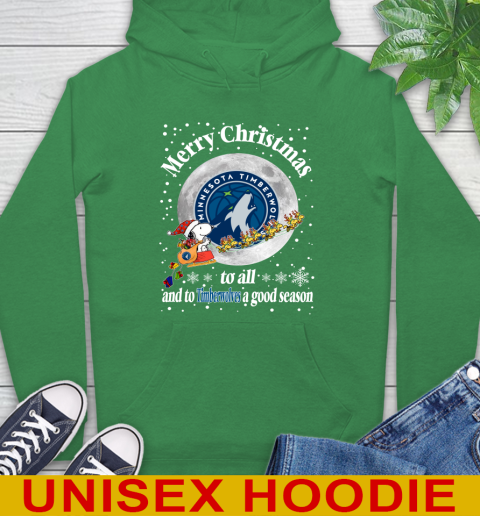 Minnesota Timberwolves Merry Christmas To All And To Timberwolves A Good Season NBA Basketball Sports Hoodie 8