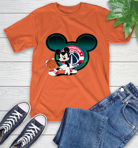 NBA Washington Wizards Mickey Mouse Disney Basketball T-Shirt 5