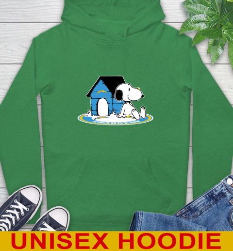 NFL Football Los Angeles Chargers Snoopy The Peanuts Movie Shirt Hoodie 8