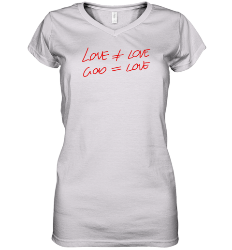 Morgan Ariel Love Other Love God Equal Love Women's V