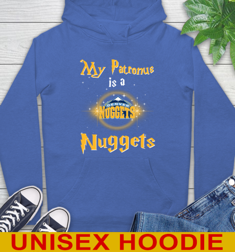 NBA Basketball Harry Potter My Patronus Is A Denver Nuggets Hoodie 9