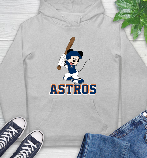 MLB Baseball Houston Astros Cheerful Mickey Mouse Shirt Hoodie 6