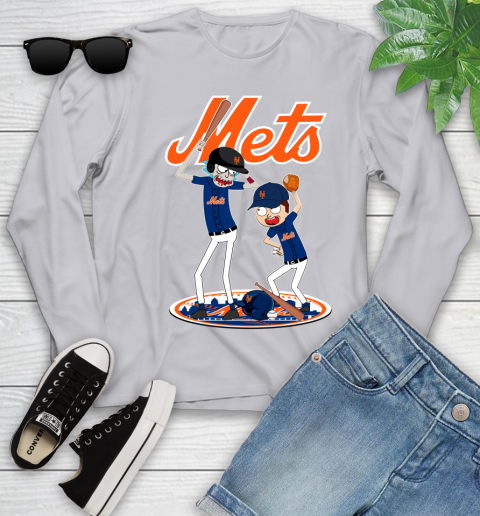 MLB New York Mets Rick And Morty Baseball 129