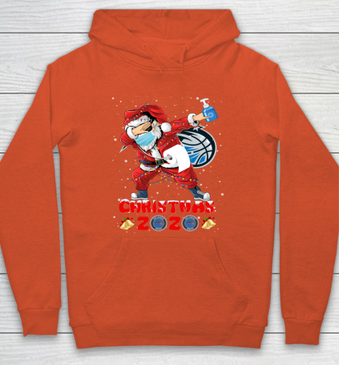 Orlando Magic Funny Santa Claus Dabbing Christmas 2020 NBA Hoodie 3