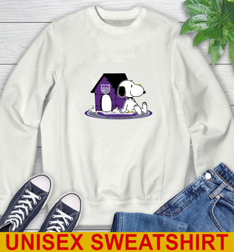 NBA Basketball Sacramento Kings Snoopy The Peanuts Movie Shirt Sweatshirt