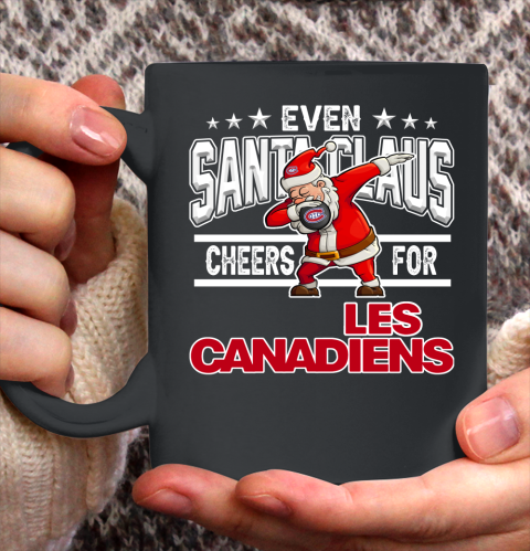 Montreal Canadiens Even Santa Claus Cheers For Christmas NHL Ceramic Mug 11oz