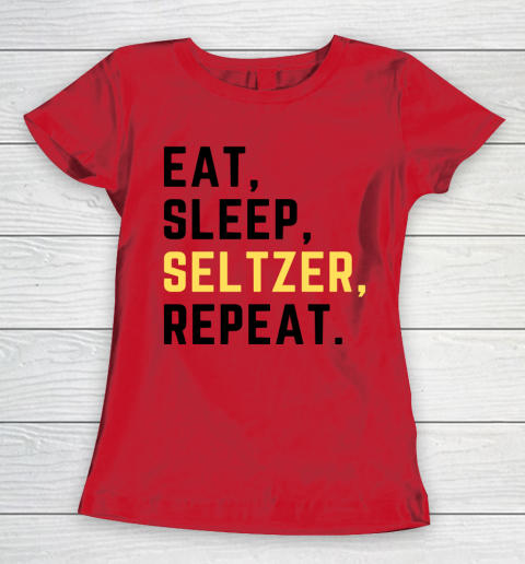 Bud Light Seltzer  Eat Sleep Seltzer Repeat Women's T-Shirt 7