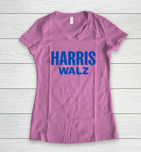 Harris Walz Women's V-Neck T-Shirt 6